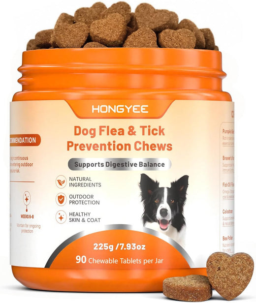 Flea and Tick Support for Dogs Chewables