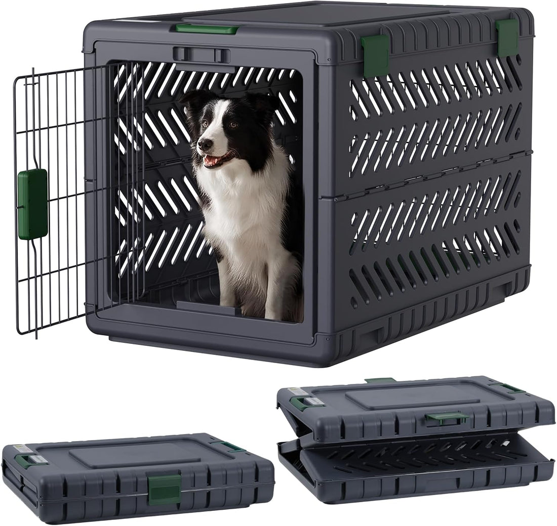 28 in Handle Basic Dog Crate for Indoor Use, Pet Kennel Cage