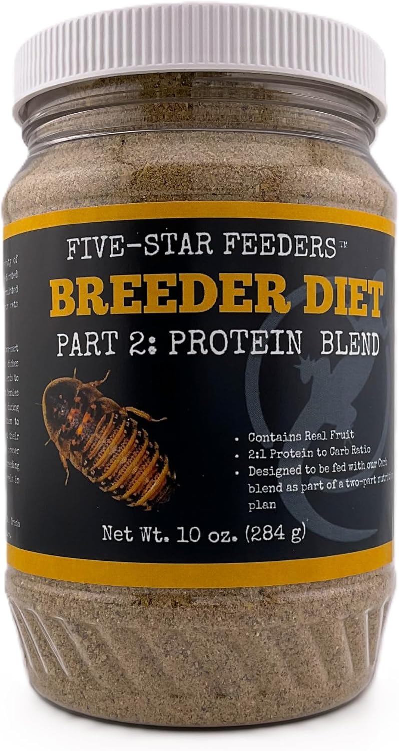 Roach Gutload Formula – Nutrient-Rich Pre-Feeding Diet for Dubia