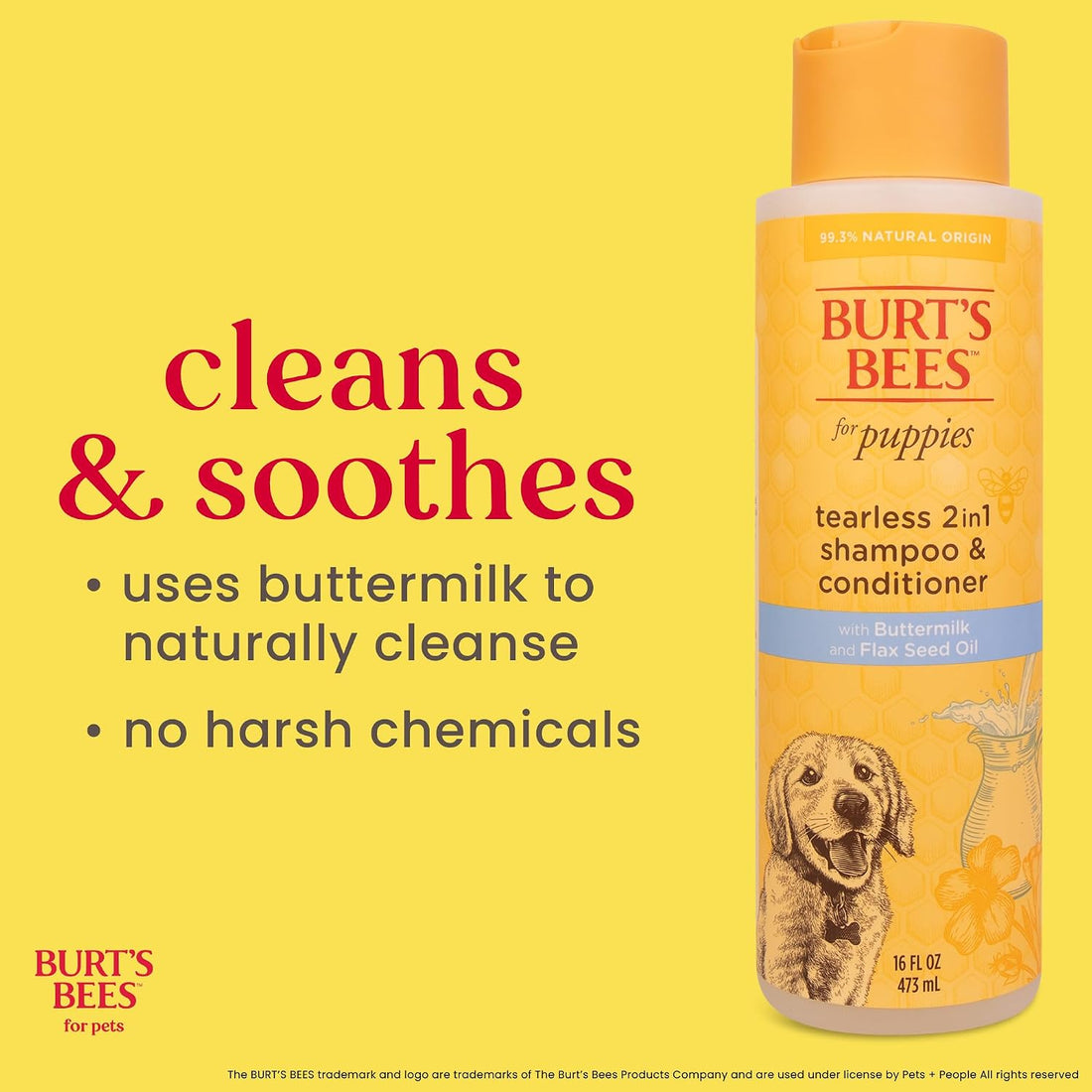 Burt’s Bees for Pets Tear Free Puppy Shampoo & Conditioner