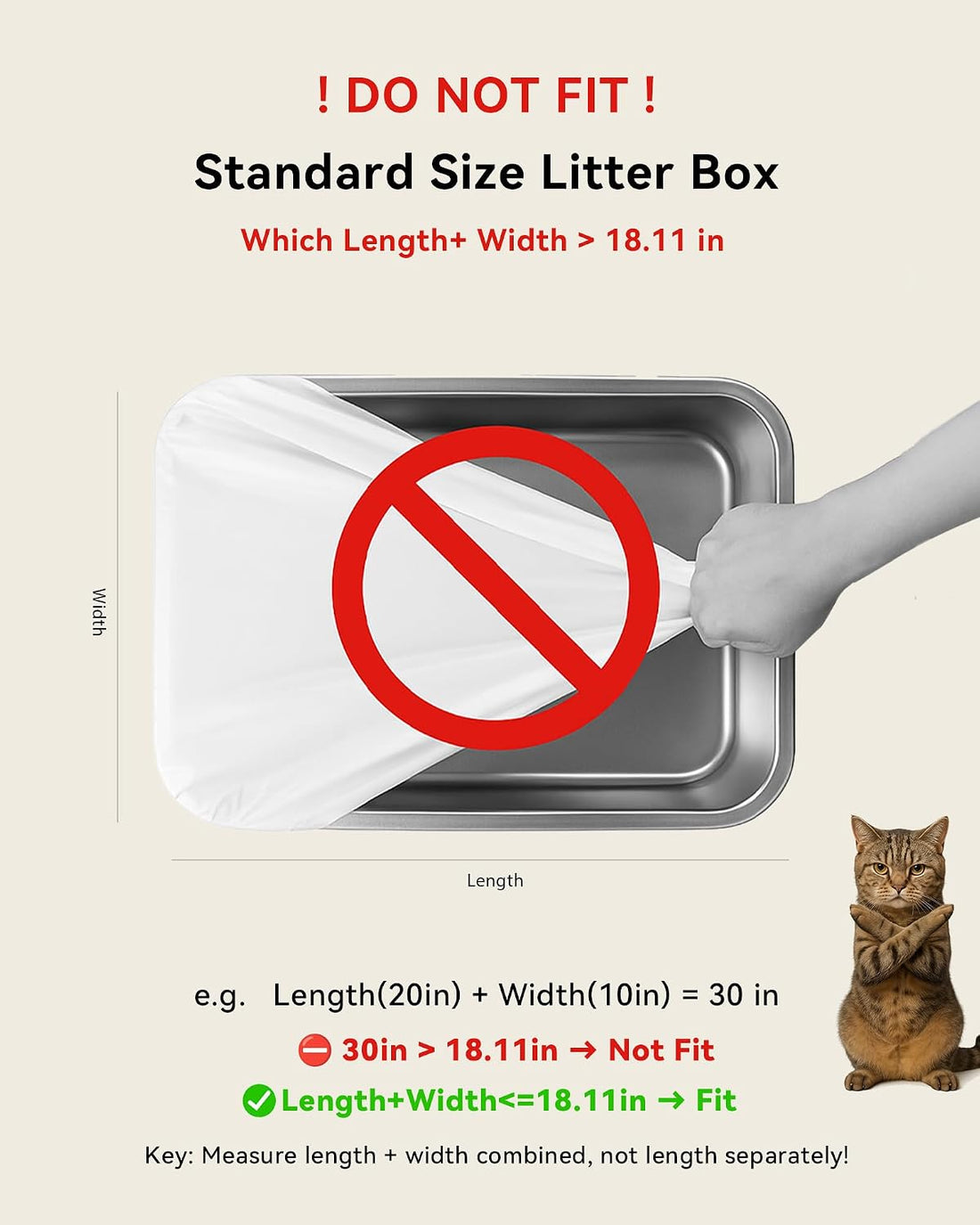 120 Count Drawstring Cat Litter Bags Compatible