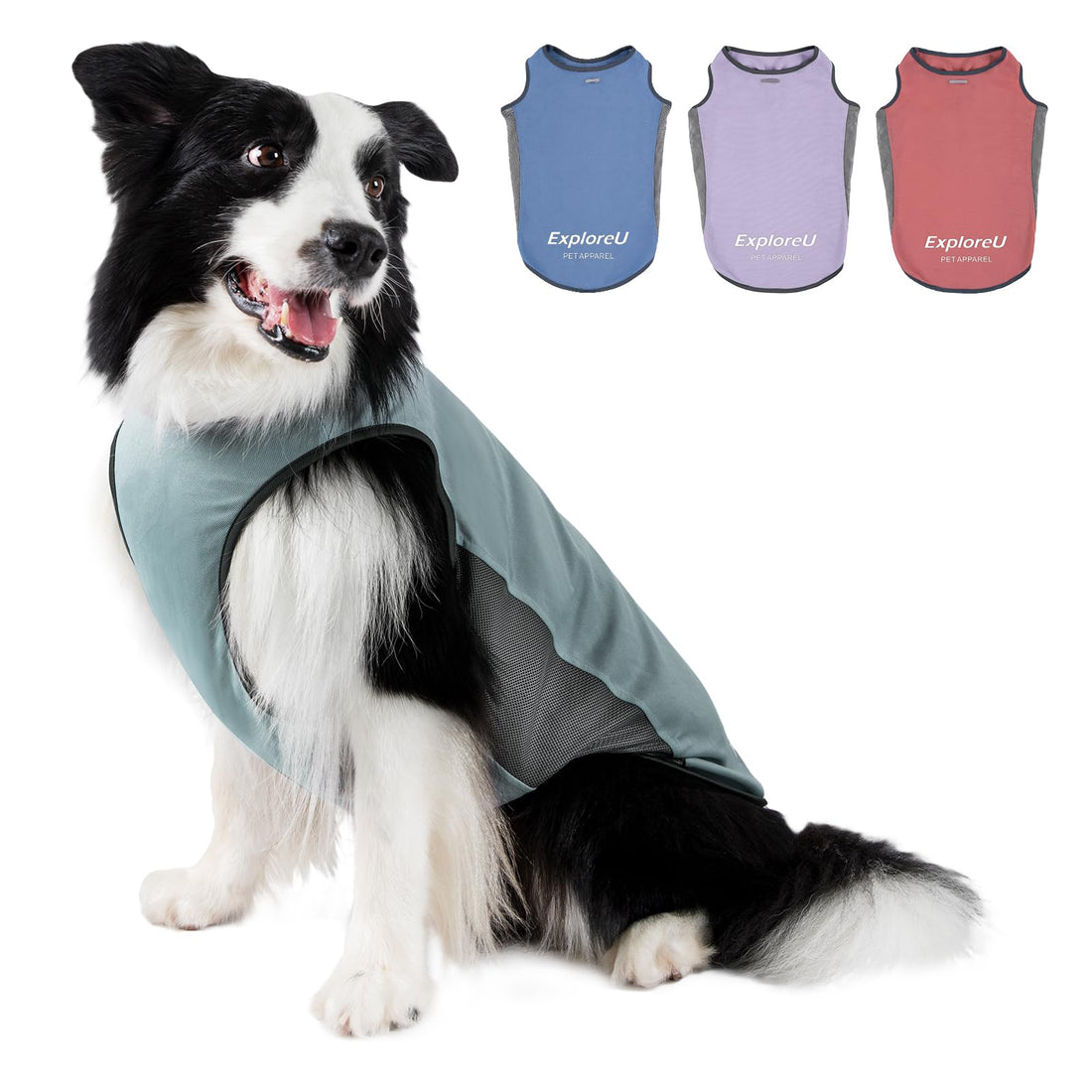 ExploreU Dog Shirt, Cooling Vest Lightweight Breathable
