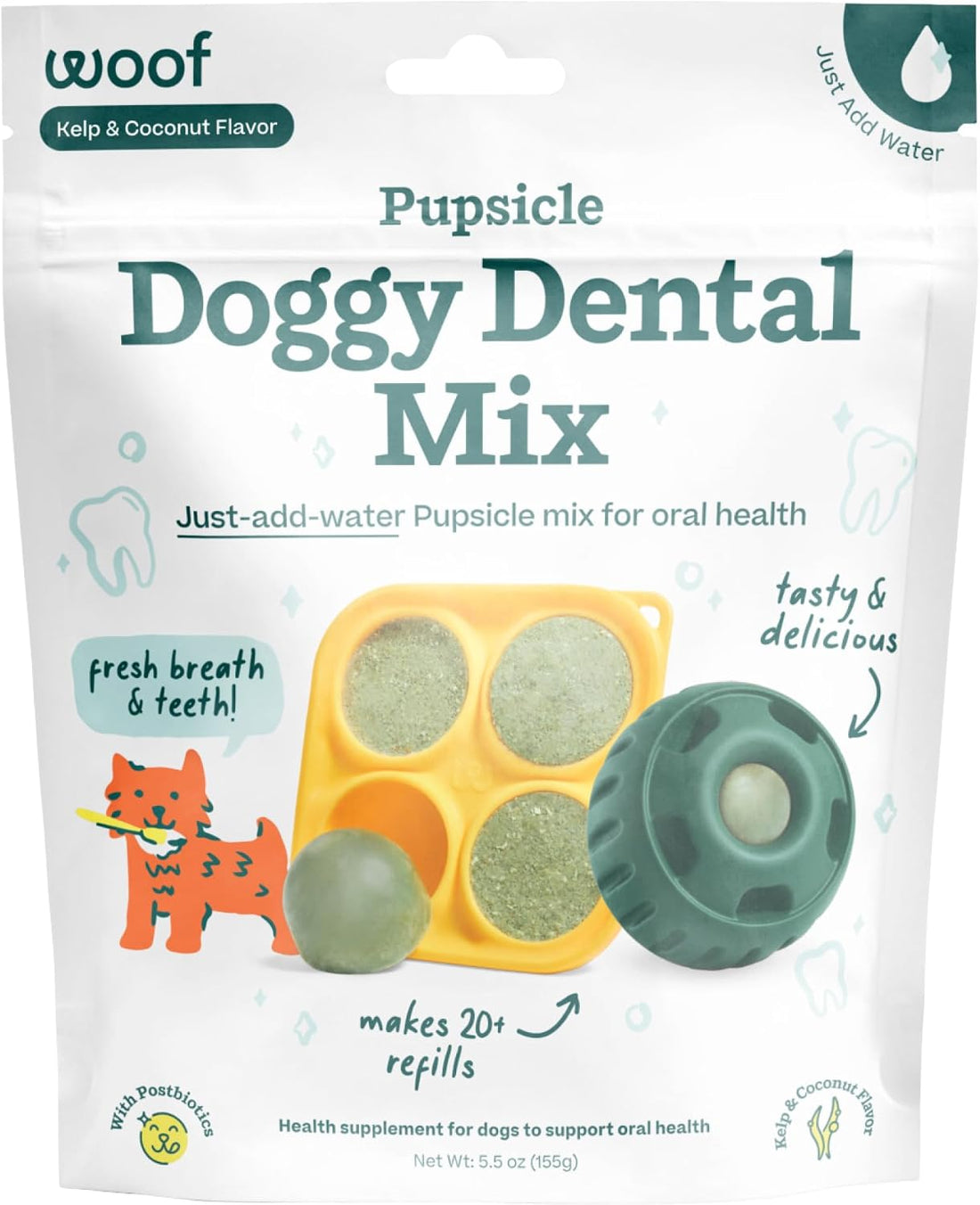 Woof Doggy Dental Pupsicle Mix