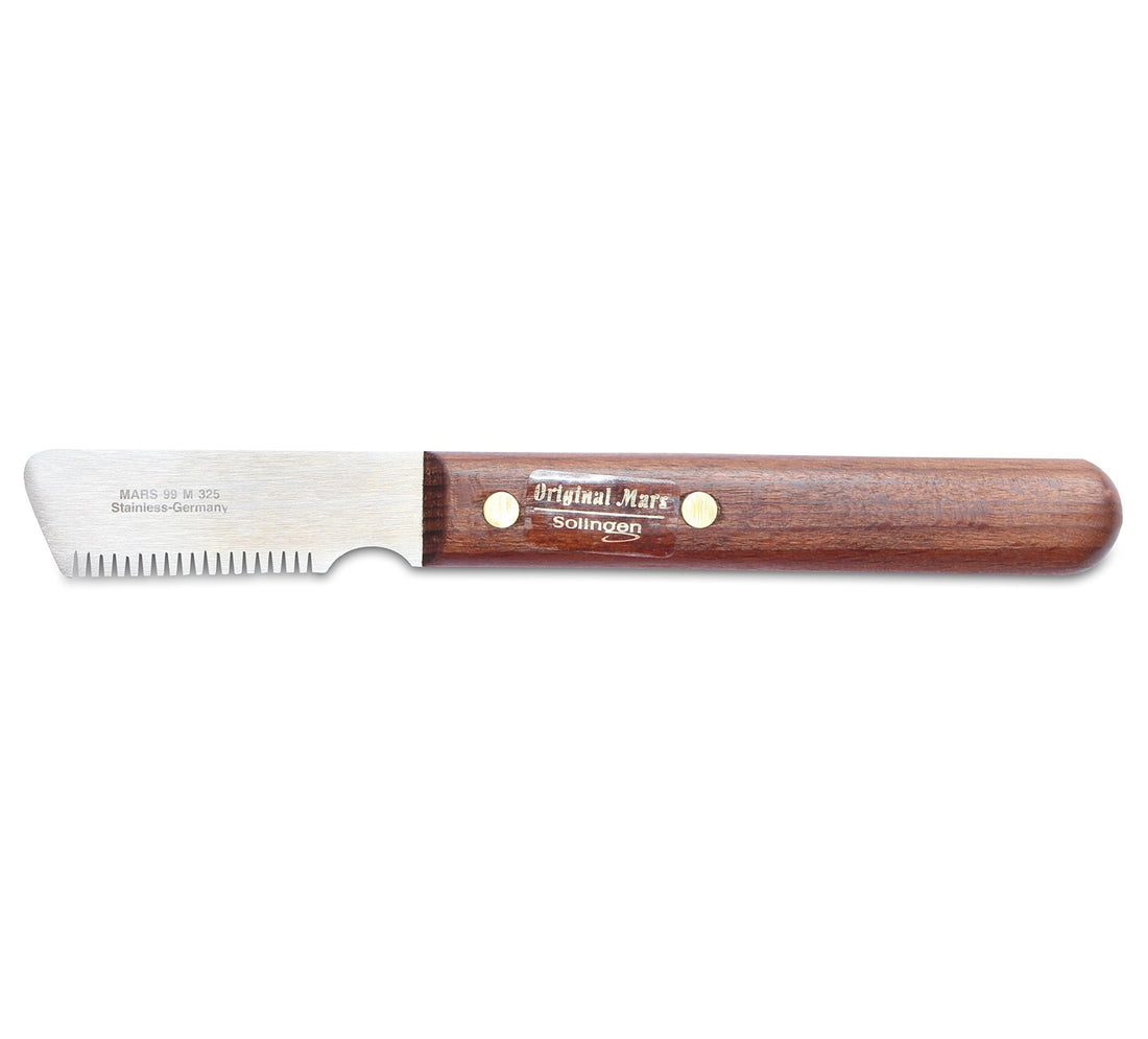 Mars Professional Dog Stripping Knife Grooming Tool, Sharp Tooth