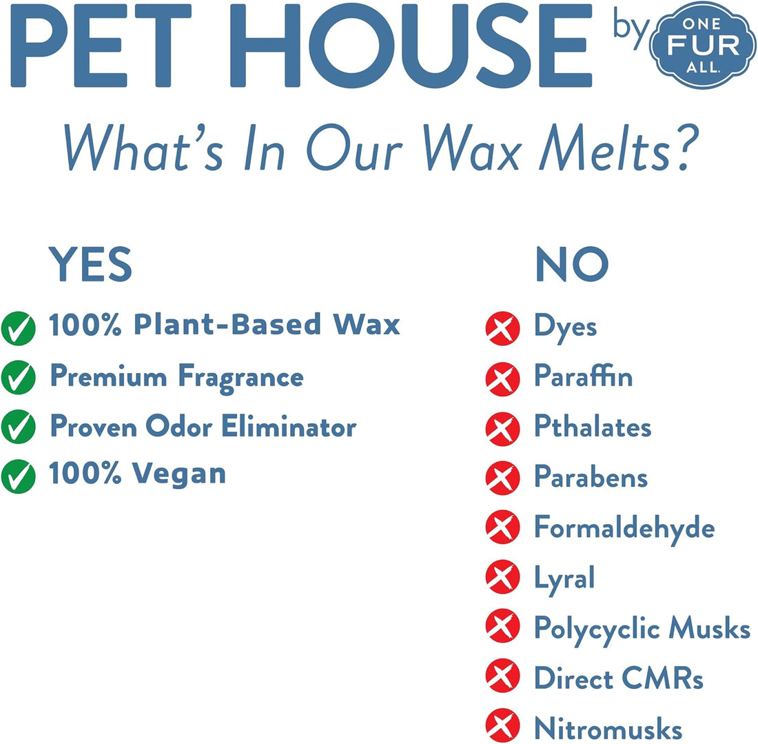 Candy Cane Scented Wax Melts Plant-Based Wax, 2 Pack Pet House