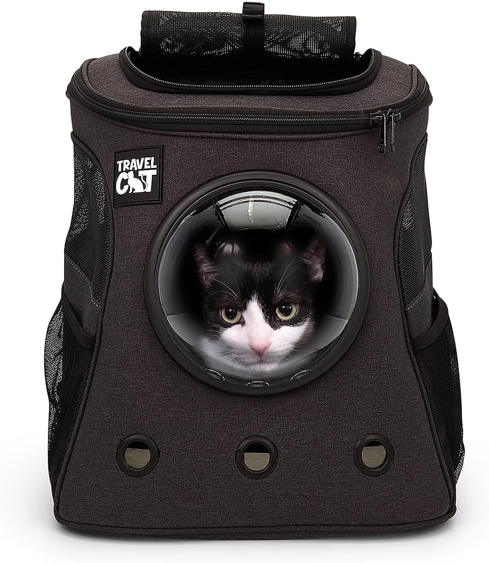 Fat Cat Backpack Carrier - Airline Approved Cat Carrier with Space