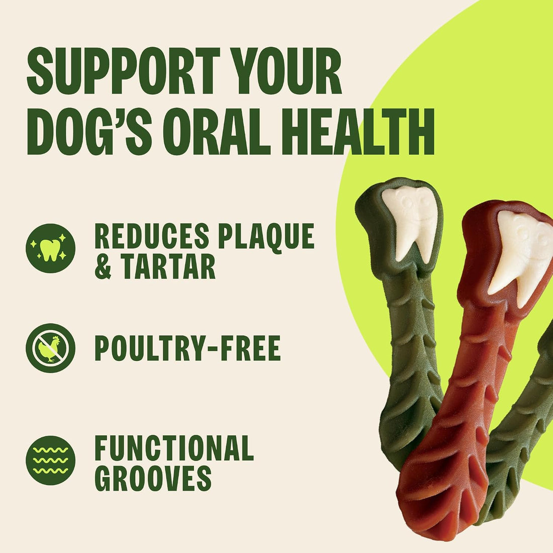 Wellness WHIMZEES Value Pack Natural Dog Dental Treat, Chews