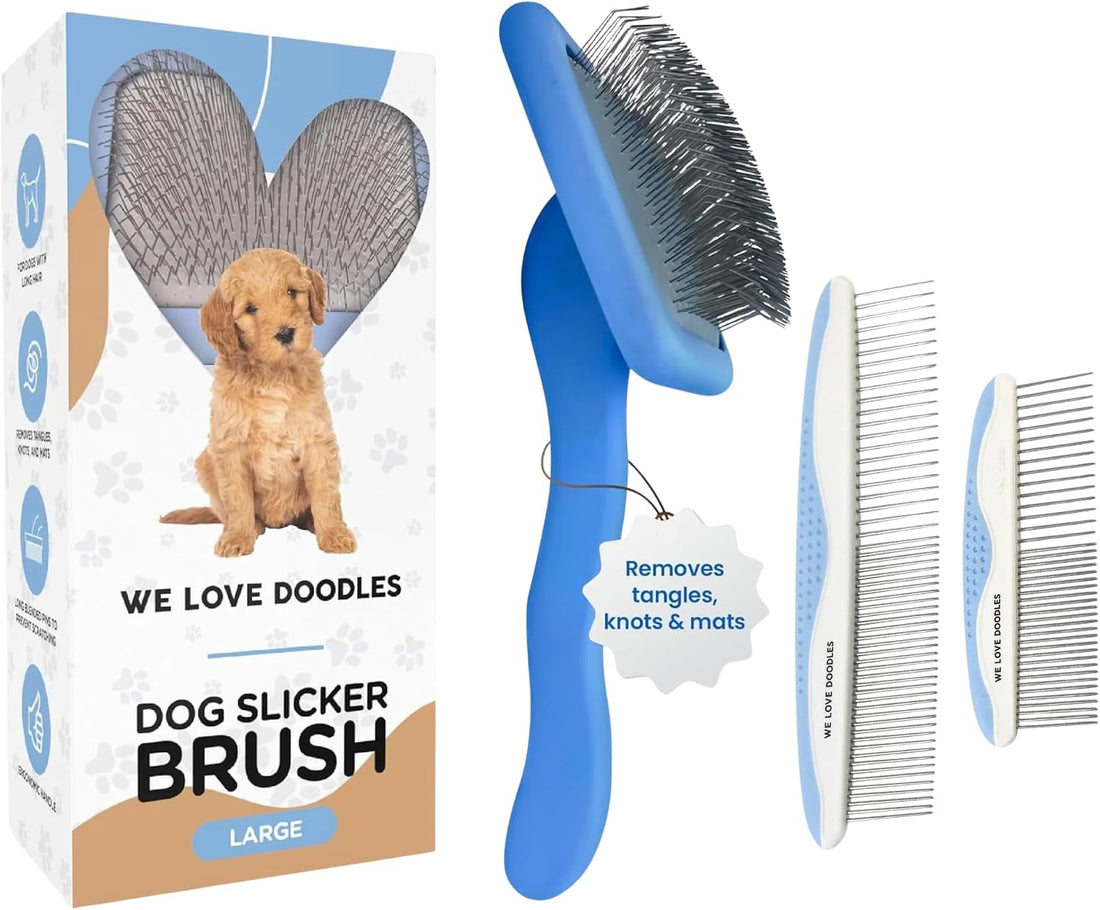 Dog Grooming Combs & Large Dog Slicker Brush