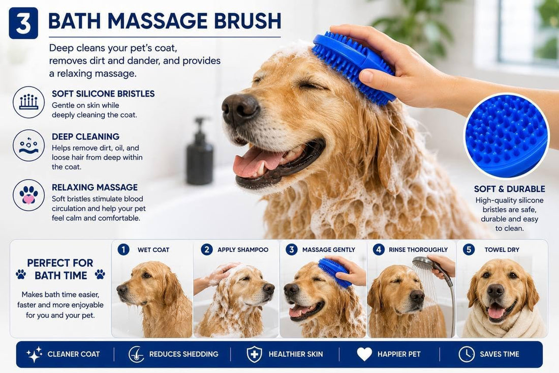 8-Piece Dog Grooming Kit for Dogs & Cats