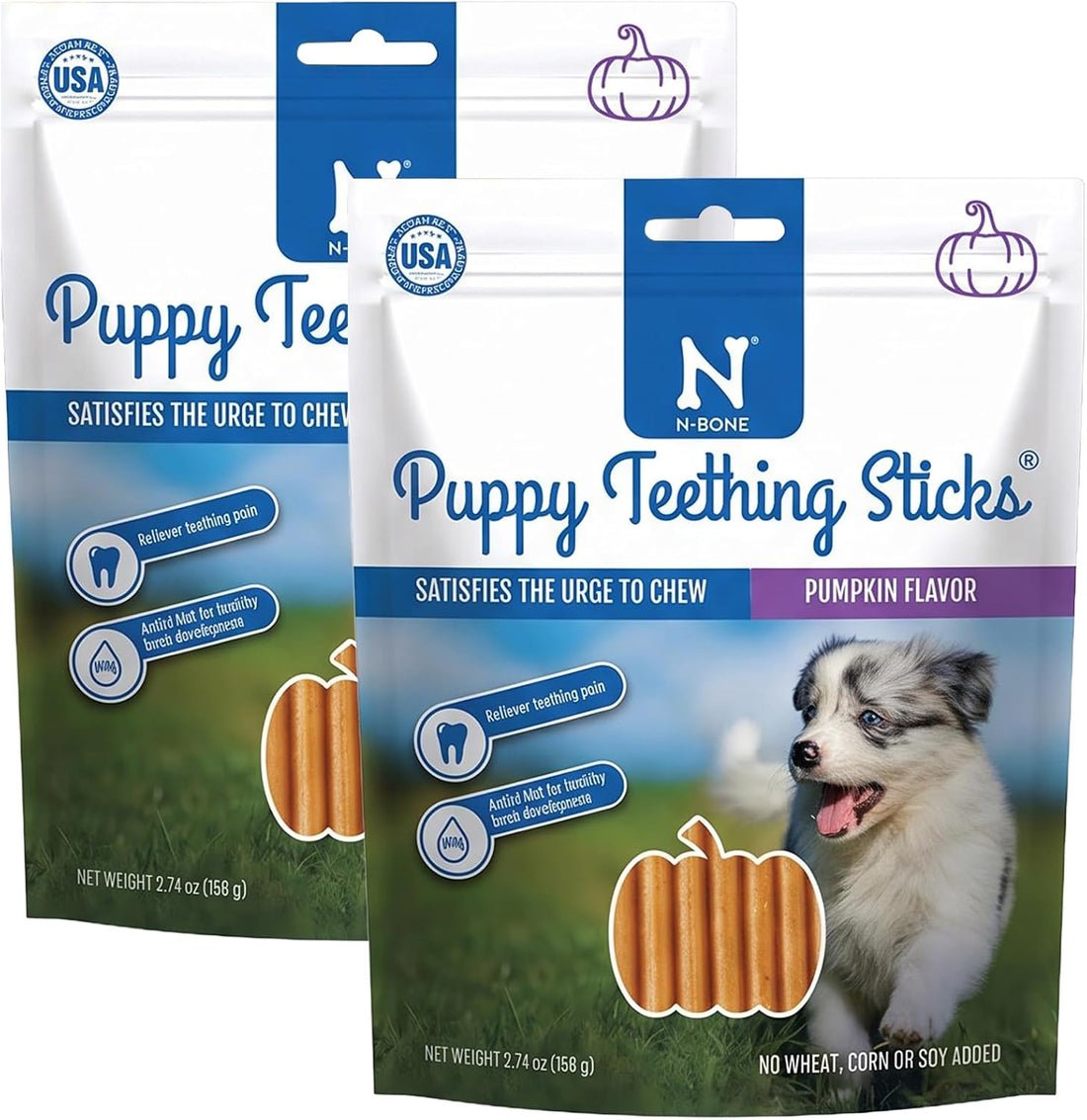 N-Bone Puppy Teething Sticks Variety Pack