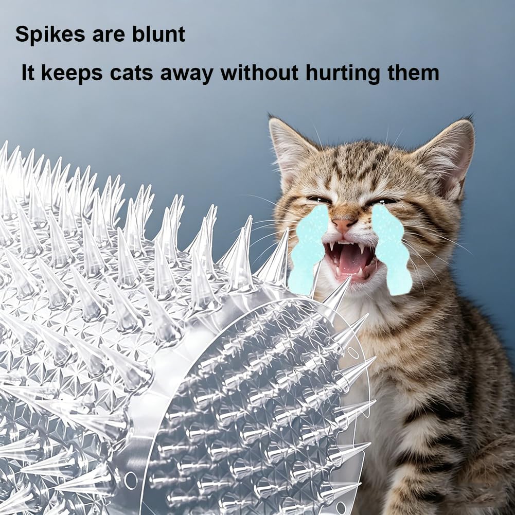 20 Pack Scat Mat for Cats-16 x 13 Inch Cat Spike Mat with Spike