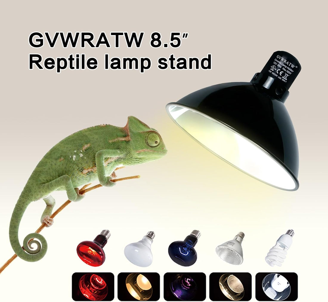 8.5-inch Standard Lamp Dome for Reptile Heating Lamps