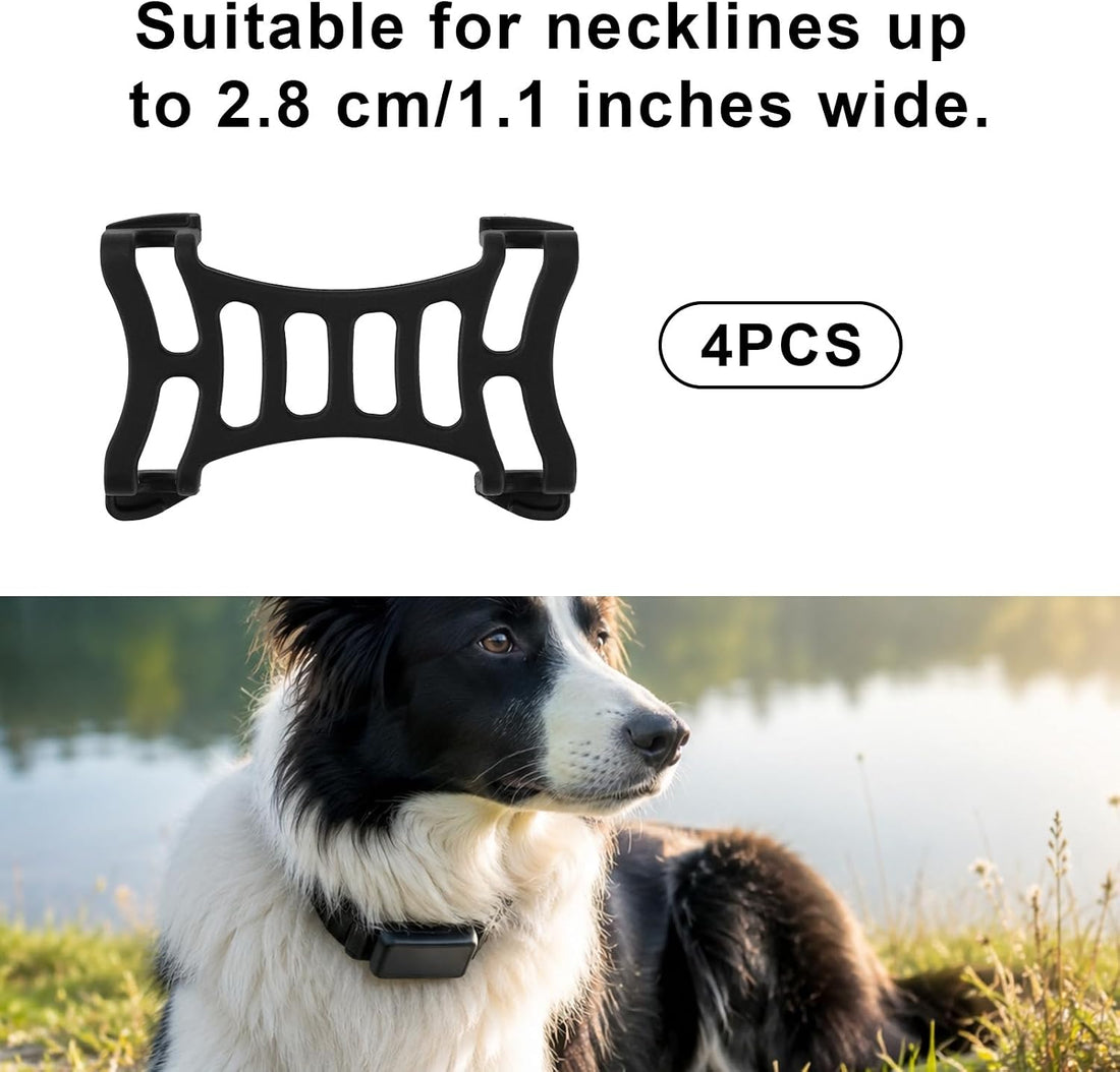 XIHIRCD 4pcs GPS Dog Tracker Clip Mount Replacement Accessories