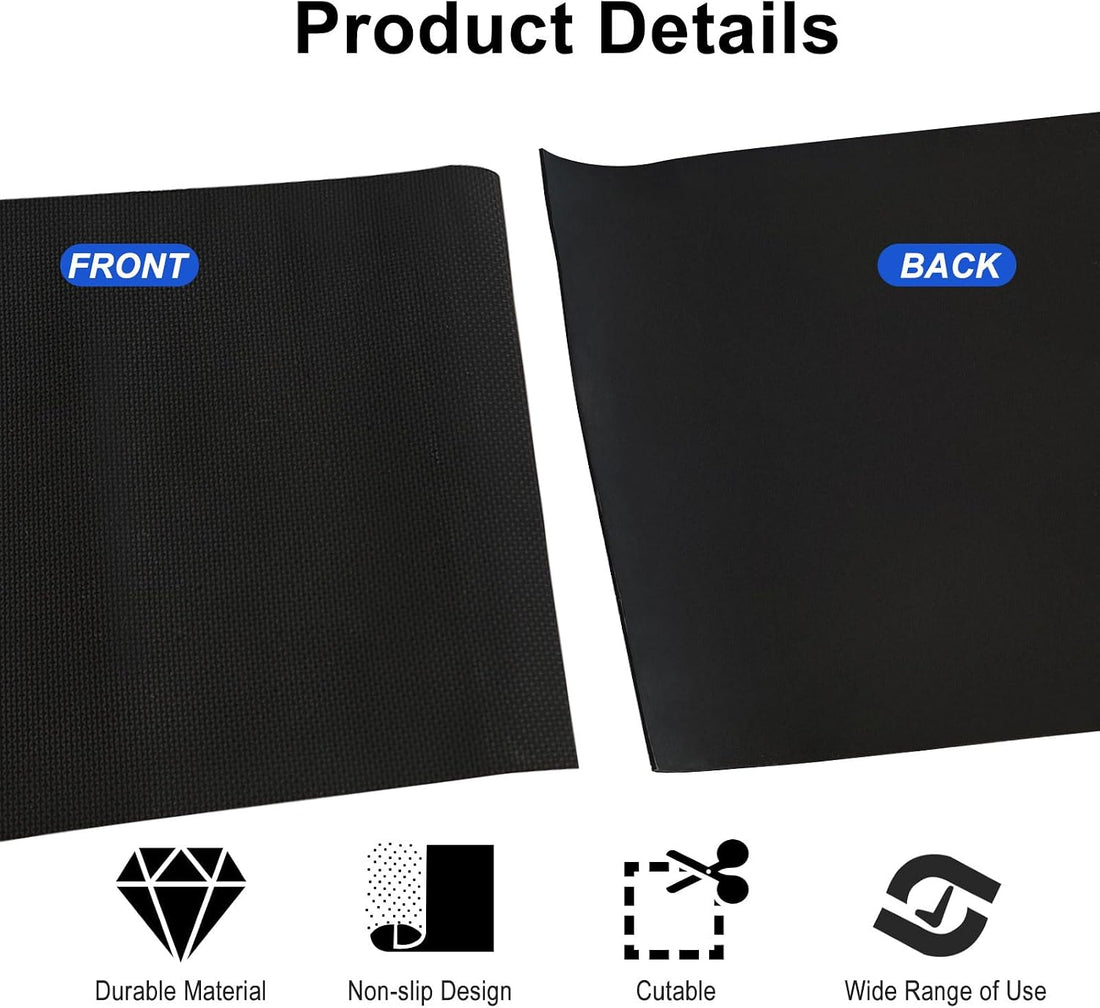 2 Pcs Aquarium Leveling Mat, 24x12 Fish Tank Pad Rubber Foam Base