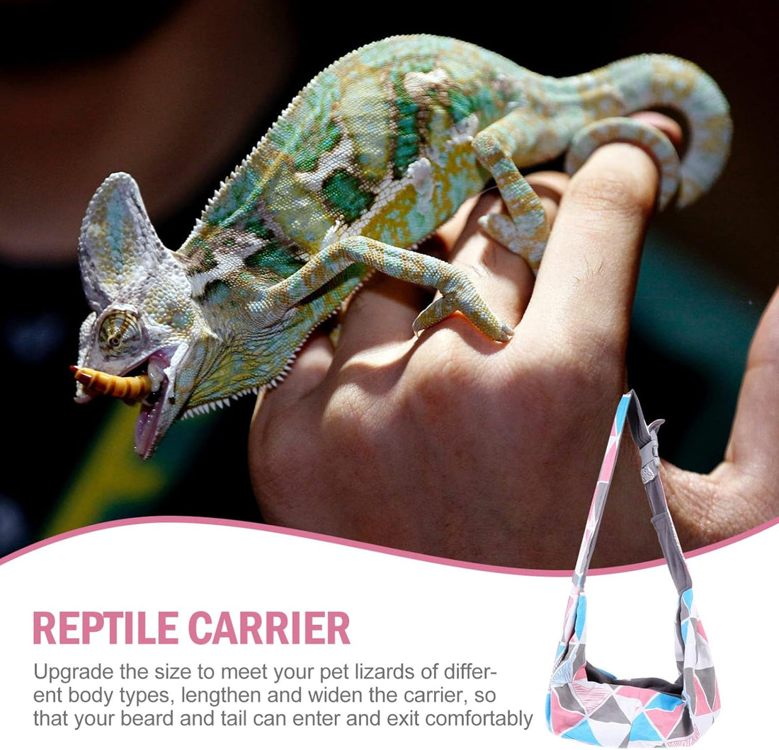 balacoo Bearded Dragon Carrier with Adjustable Strap for Outdoor