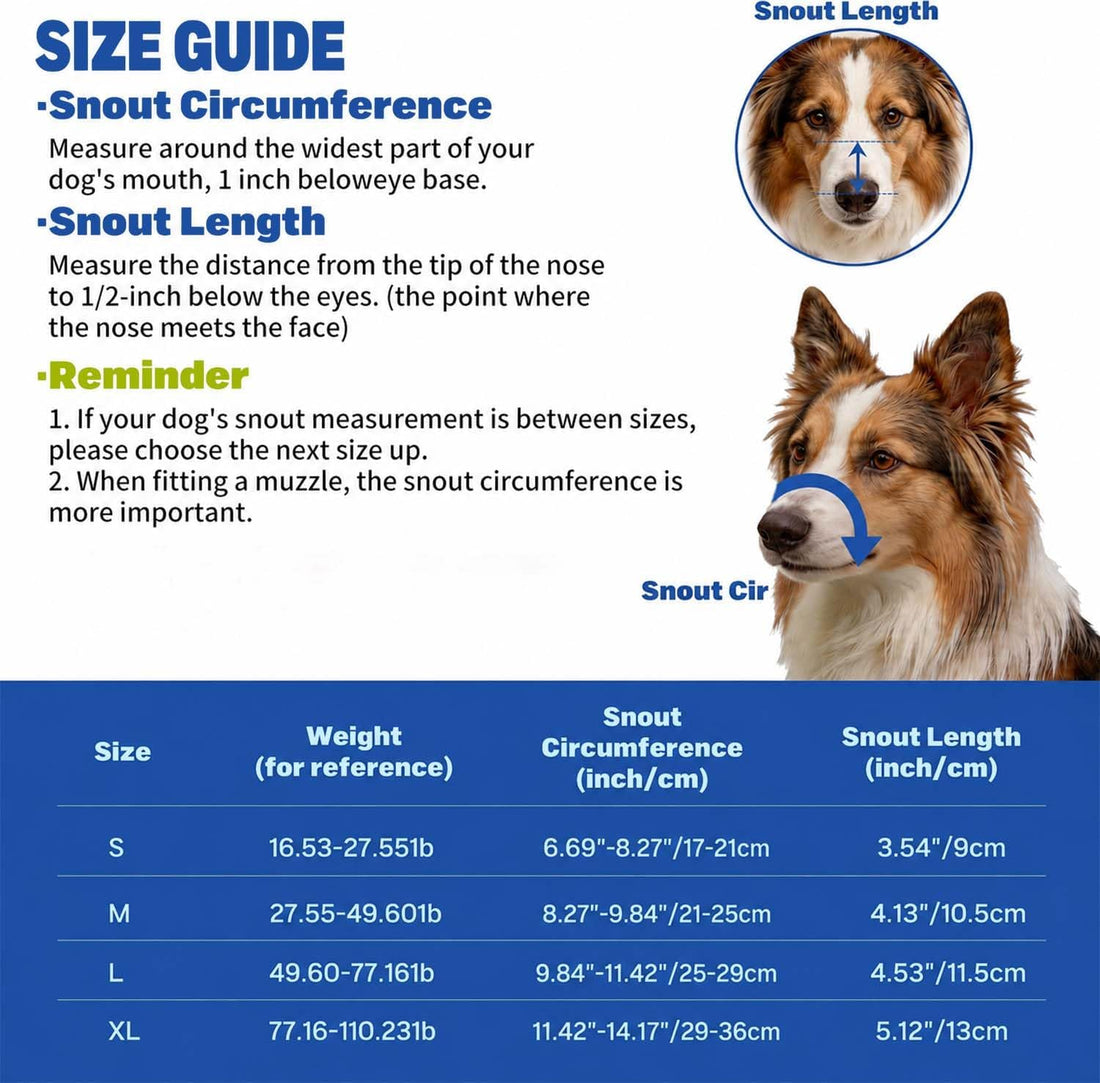 Dog Muzzle,Soft Dog Muzzle,for Small, Medium