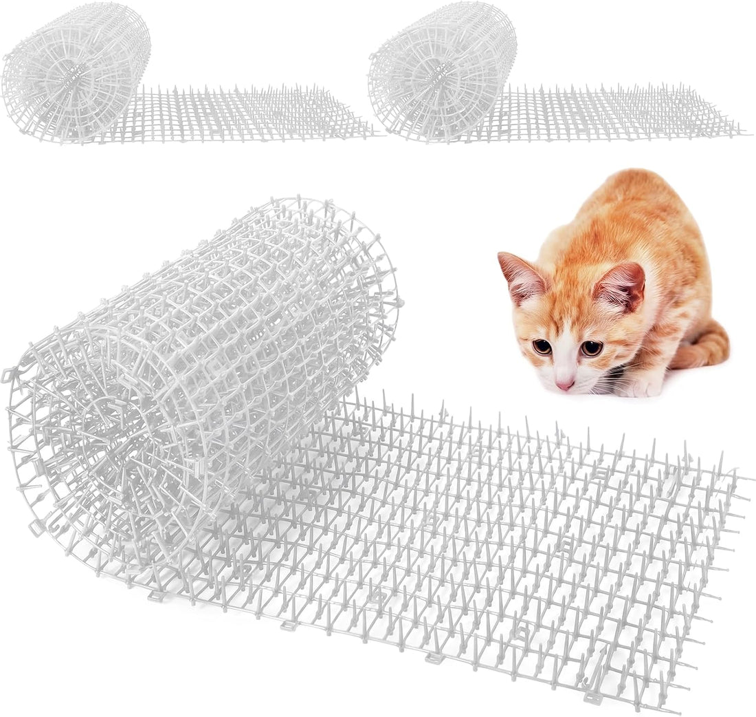 Abbylike 3 Pack 6.5 ft Cat Repellent Mat with Soft Spikes