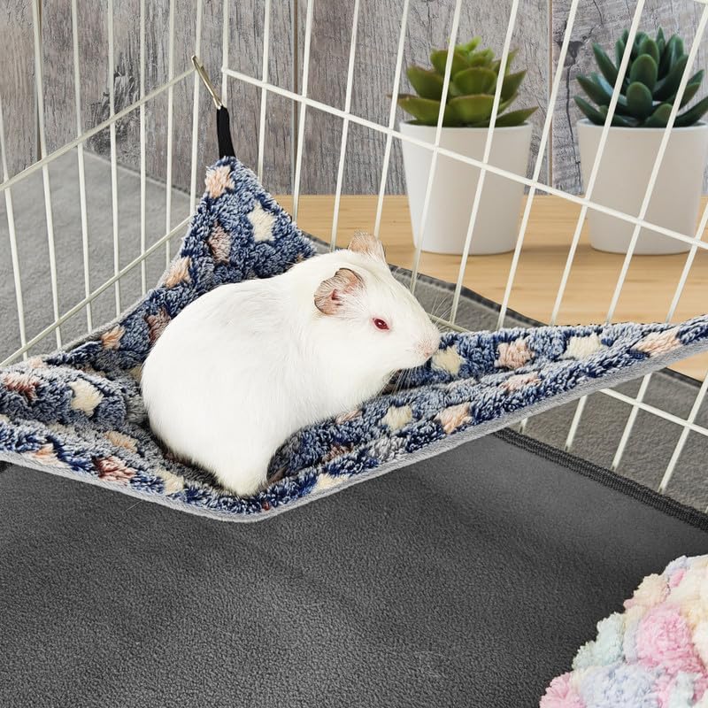 Guinea Pig & Rat Hammocks, Perfect for Pet Critter Cages, 2 Pack