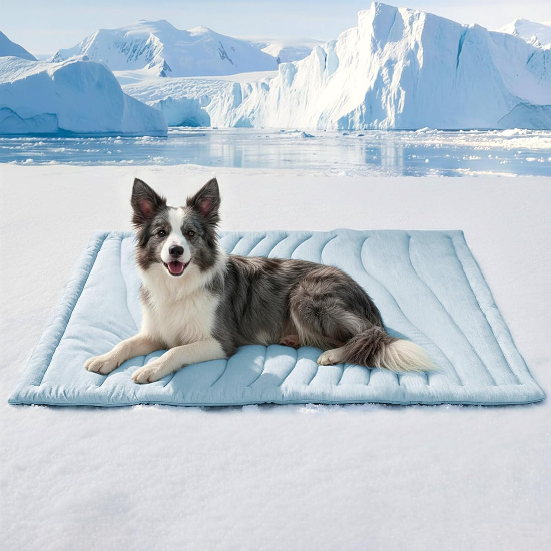 BECEMURU Dog Crate Pad, Cooling Mat for Dogs & Cats, Double Side Use