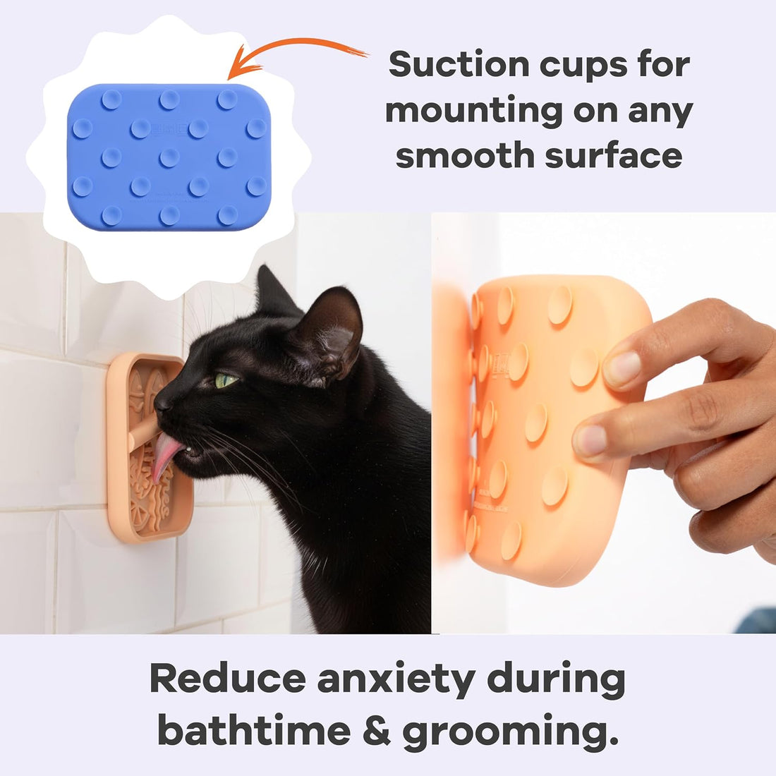 Sardina - Silicone Lick Mat + Slow Feeder for Cats & Small Dogs