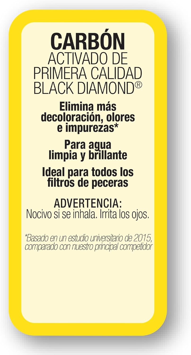 Marineland Black Diamond Carbon Filter Media for Aquariums, 22 oz