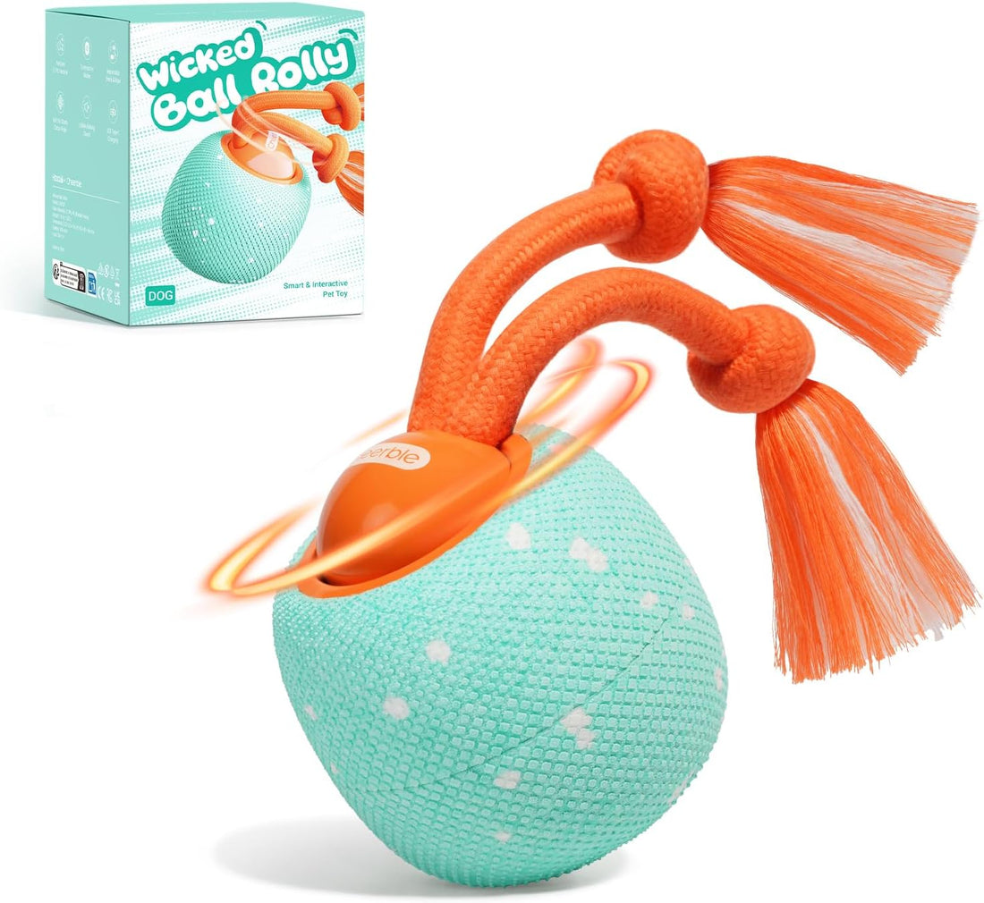 Cheerble Smart Interactive Dog Toy, Wicked Ball Rolly