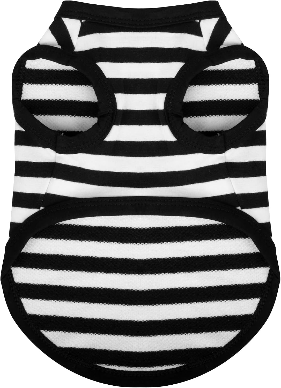 Paiaite Dog Striped Shirt Happy Color Cotton Sleeveless Puppy Shirts