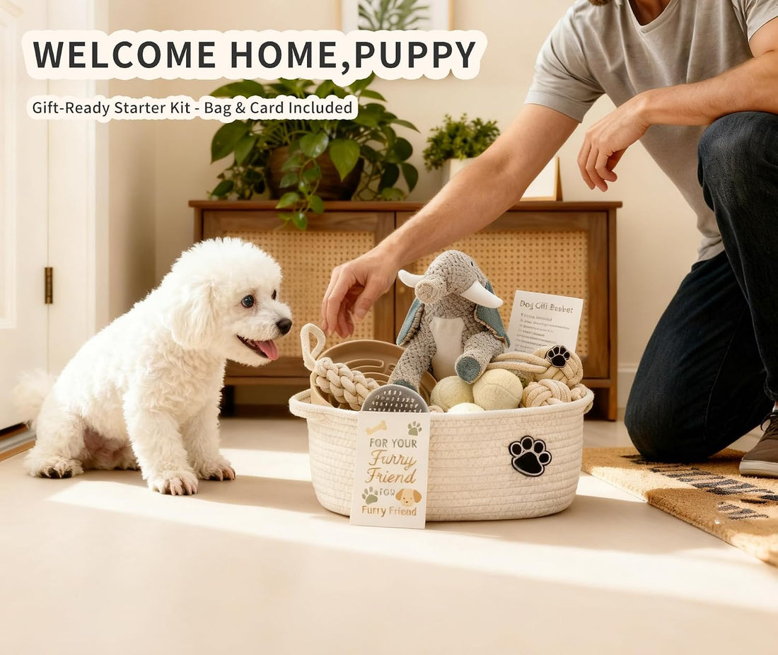 Wanapure Dog Gift Basket – Puppy Starter Kit