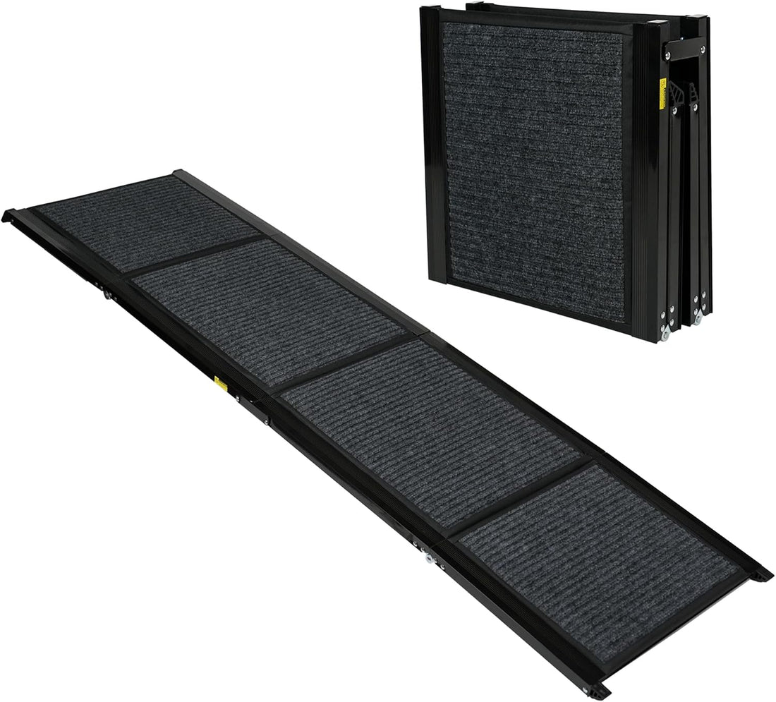 Ashfield & Harkness: Felt Dog Ramp - 63 x17, Black