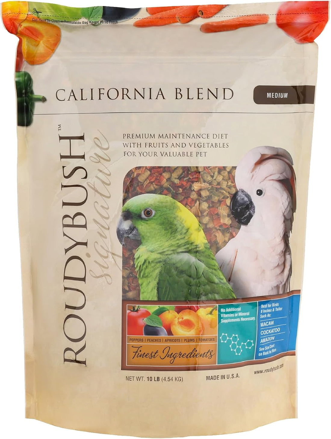 RoudyBush California Blend Bird Food