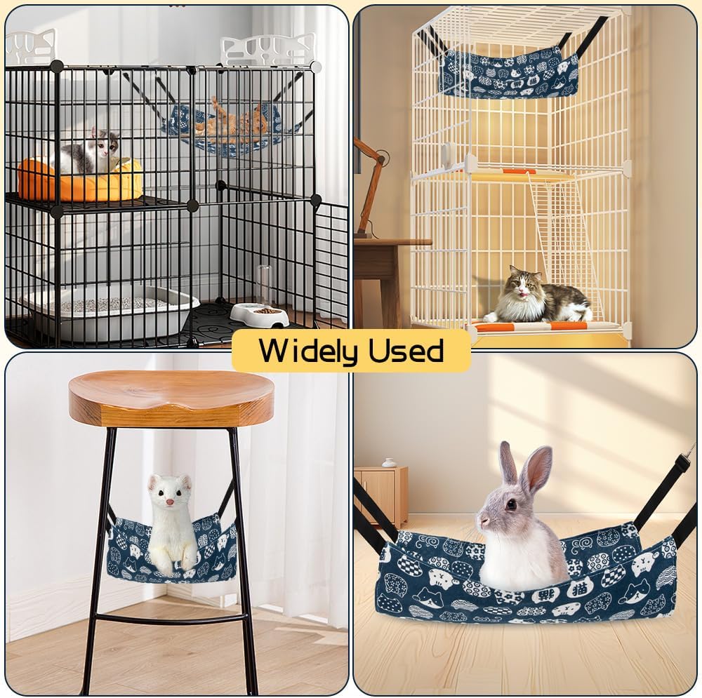NIEITRK Cat Hammock & Swing - Indoor Kitten Bed & Accessories for Cat