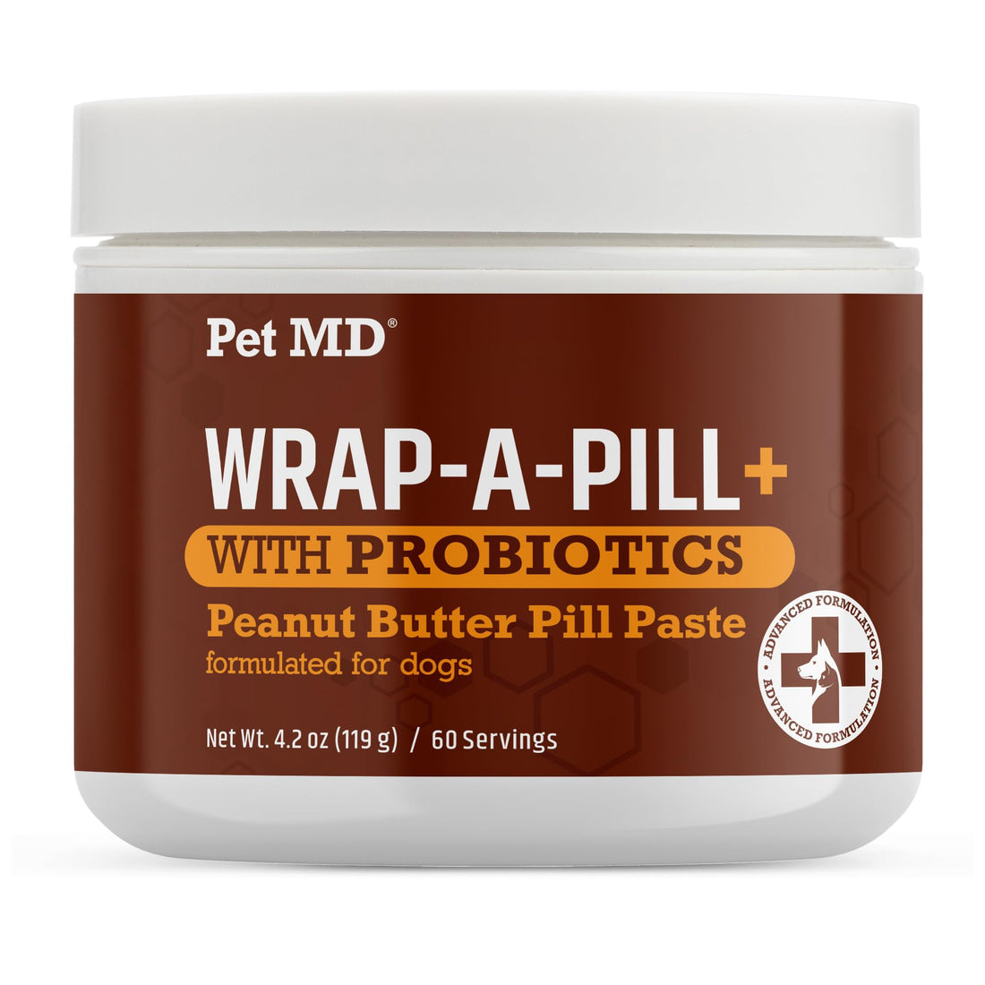 Pet MD Wrap-A-Pill with Dog Probiotics - Pill Wrap for Dogs Medicine