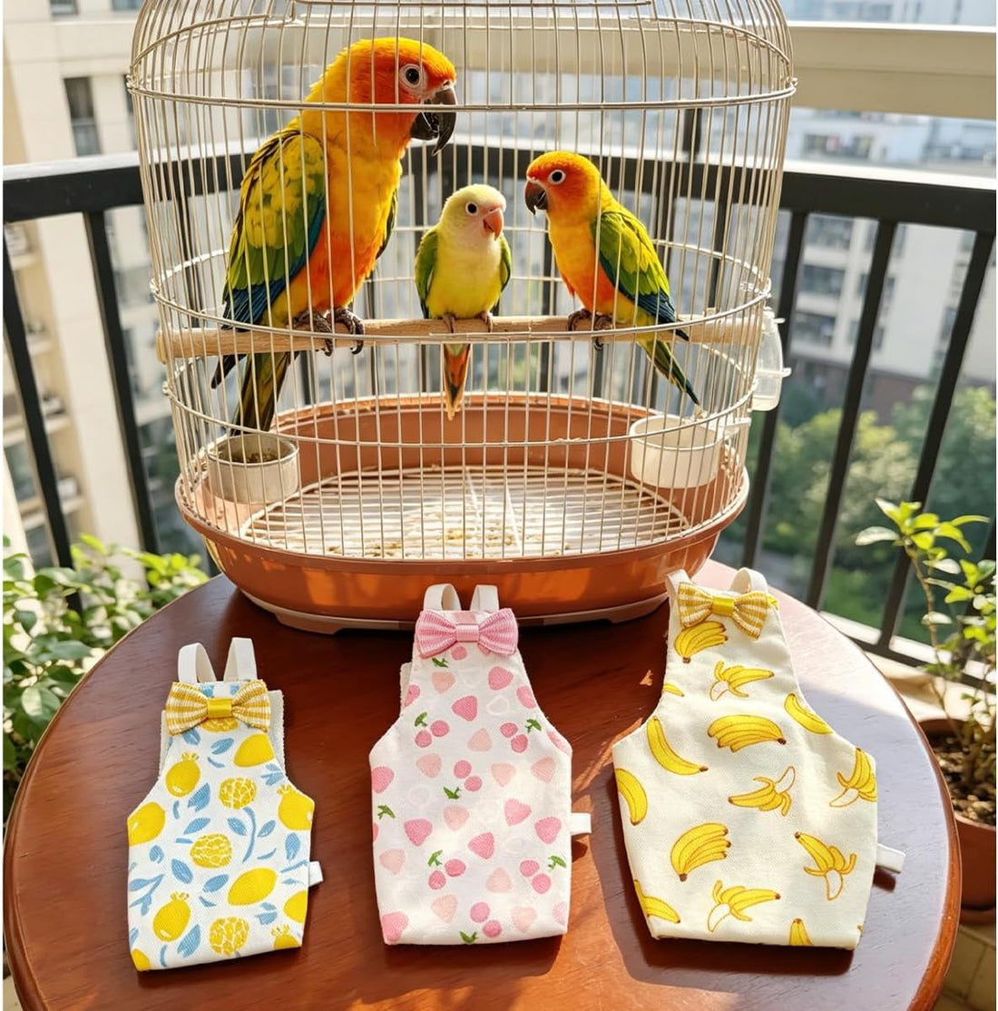 pet Parrot Bird Harness with Leash,pet Bird Clothes
