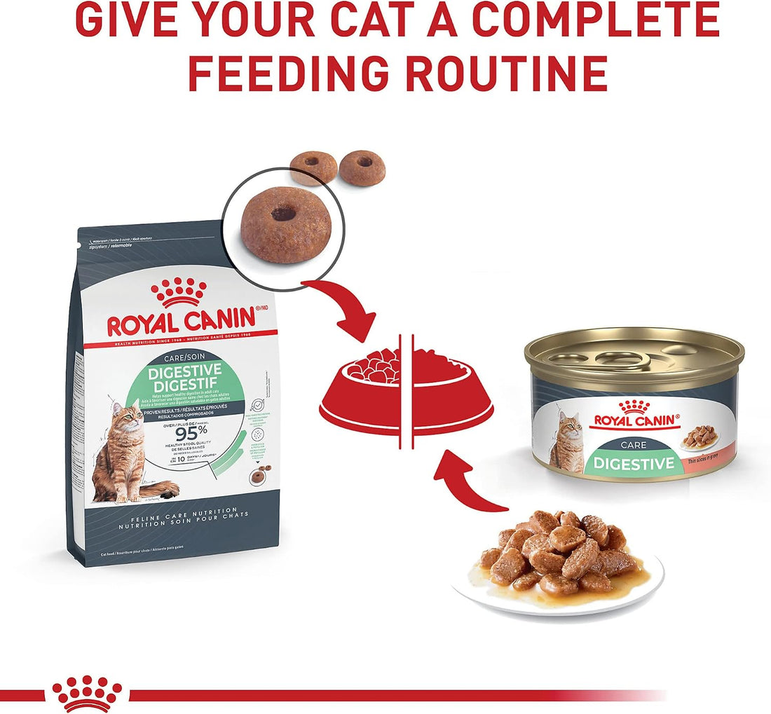 Royal Canin Feline Care Nutrition Digestive Care Adult Thin Slices