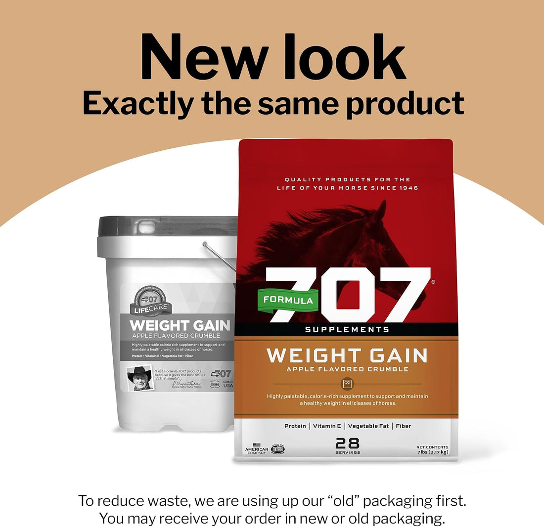 Formula 707 Weight Gain Crumble for Horses, 7 lb