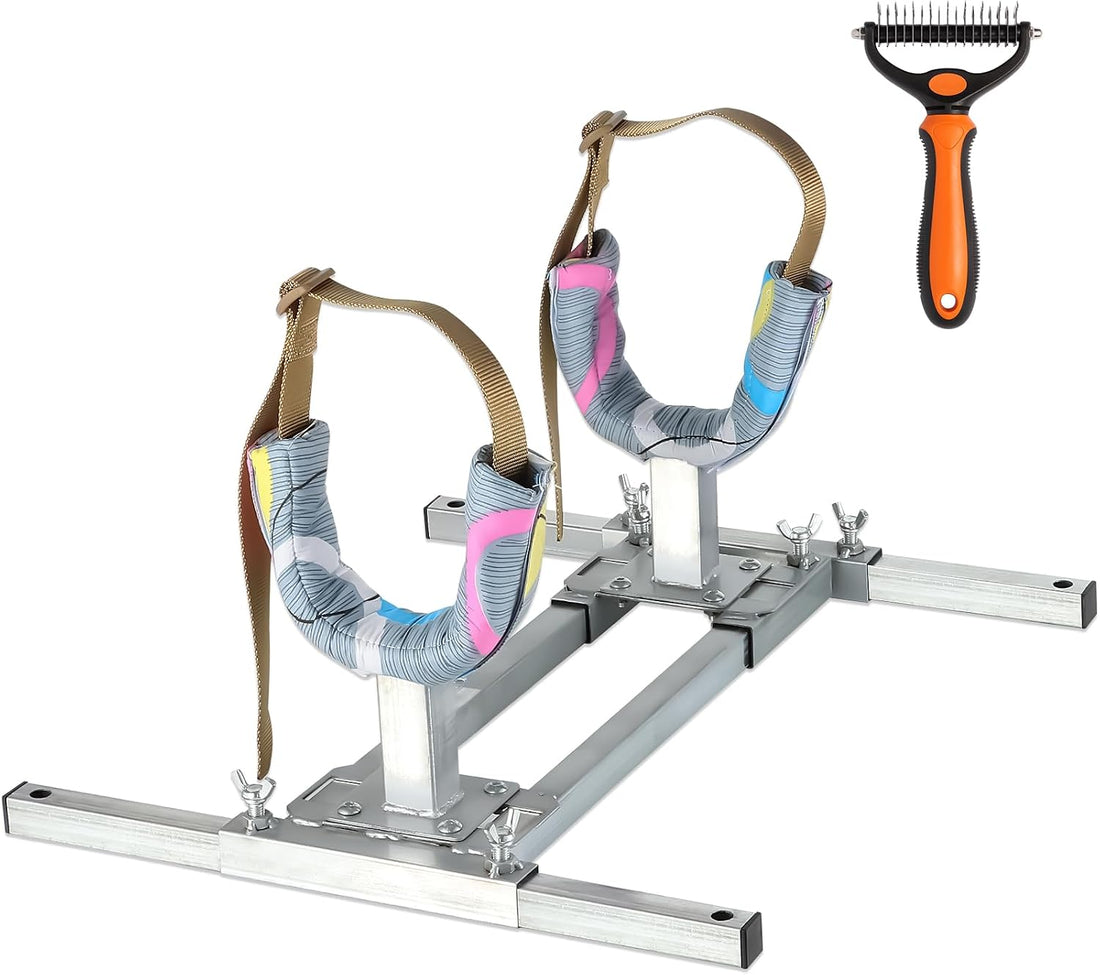 Dog Breeding Stand, Adjustable Stainless Steel Breeding Stand