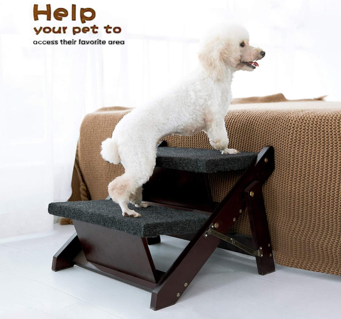 MEWANG Wooden Pet Stairs/Pet Steps