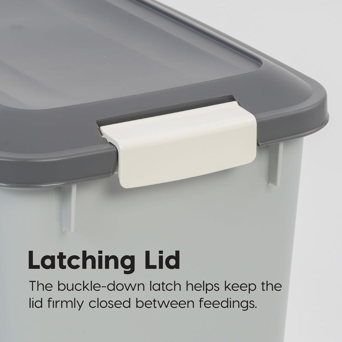 IRIS USA Dog Food Storage Container, Up to