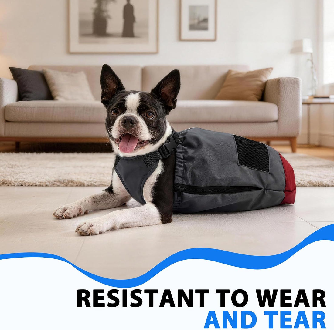 Dog Drag Bag for Paralyzed Dogs XL 44-64lbs Indoor Mobility Aid