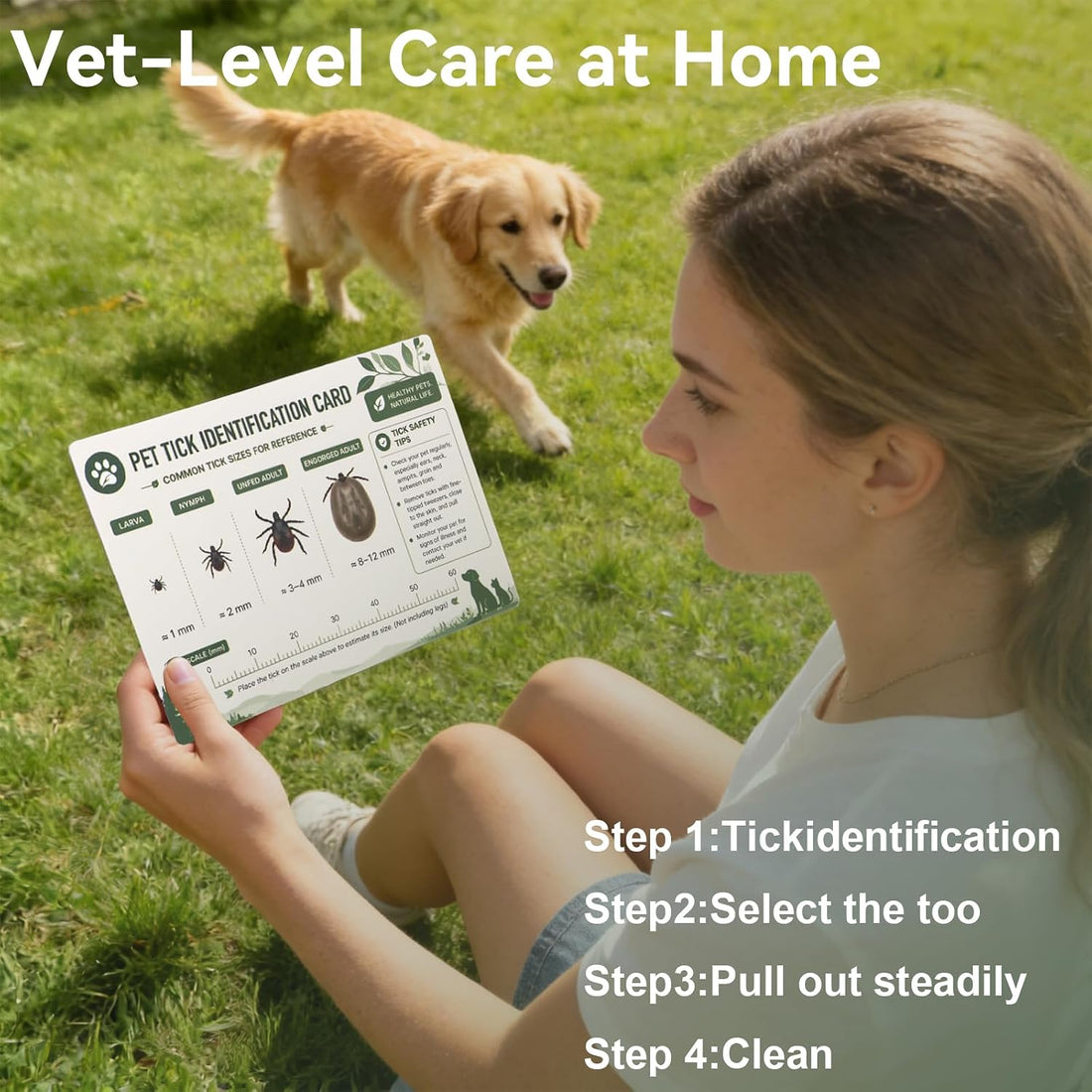 Tick Removal Tool Kit 8-in-1 with Storage Box for Dogs and Cats