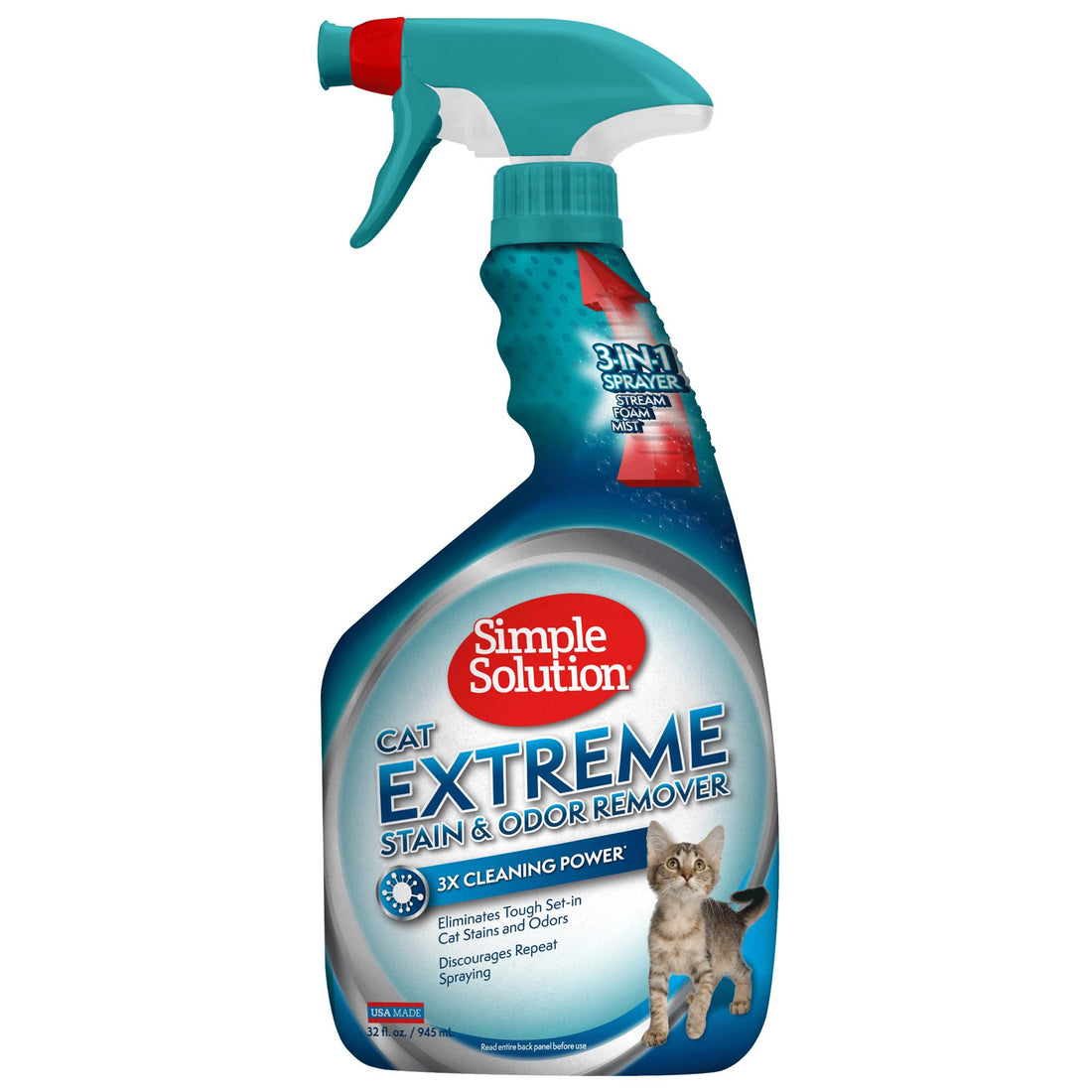 Simple Solution Extreme Cat Stain Eliminator for Strong Odor