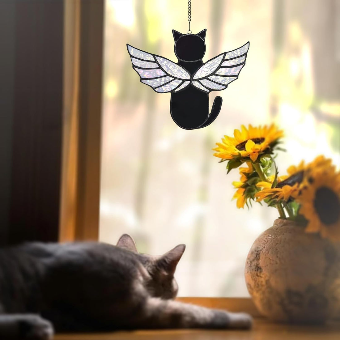 Velasyart Angel Rainbow Wing Memorial Gifts