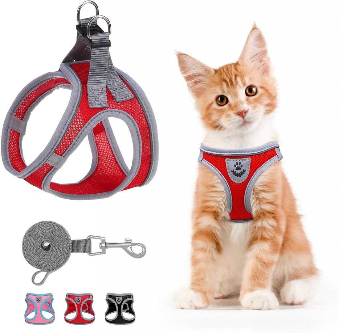SCENEREAL Cat Harness & Leash Set Escape Proof