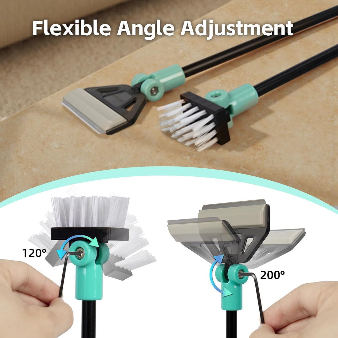 UPETTOOLSAlgae Scraper for Glass Aquariums,2 in 1 Adjustable Algae