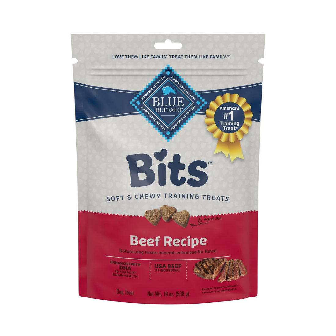 Blue Buffalo Bits Soft Dog Treats for Training