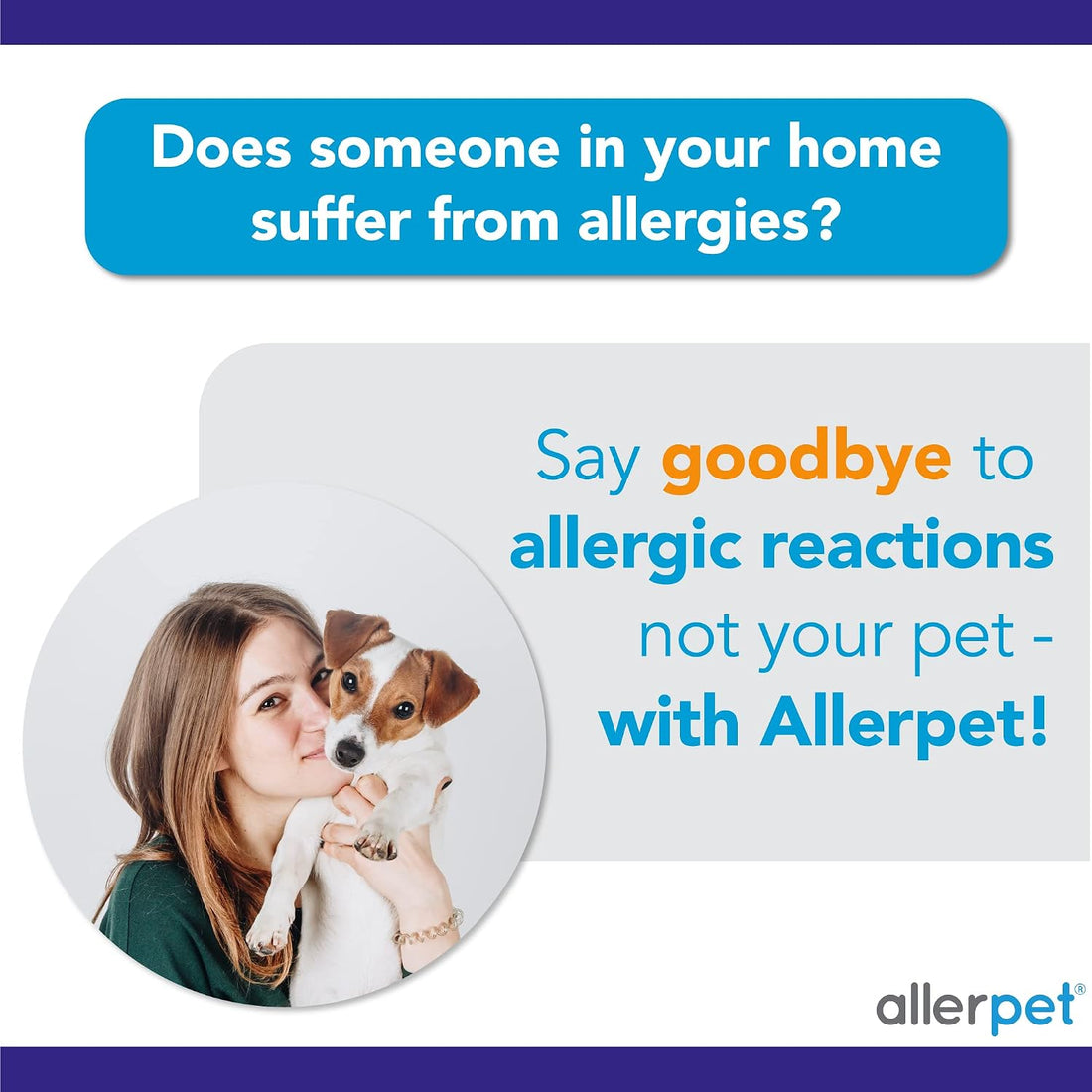 Allerpet Dog Dander Remover w/Free Mitt & Sprayer, Dry Skin Relief
