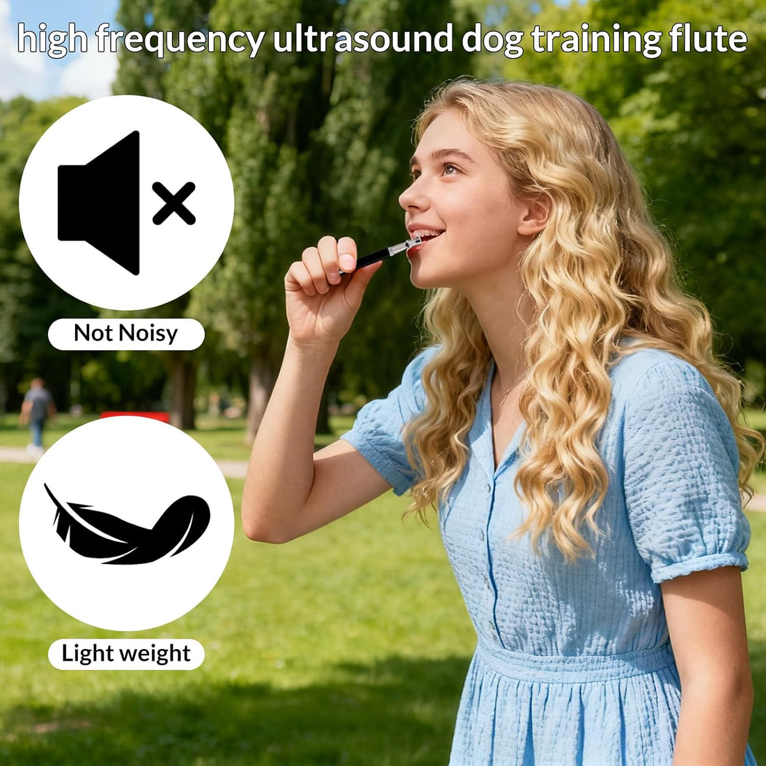 2 Pack Ultrasonic Dog Whistles