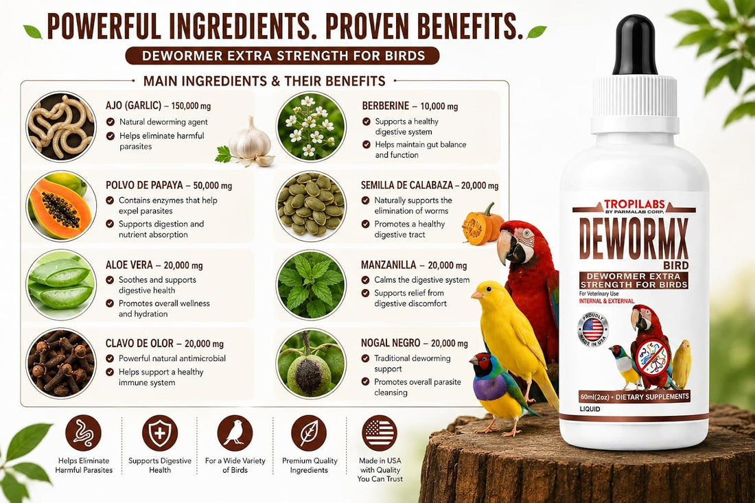 Farmalab Natural Dewormer Internal & External 100 Tabs Poultry