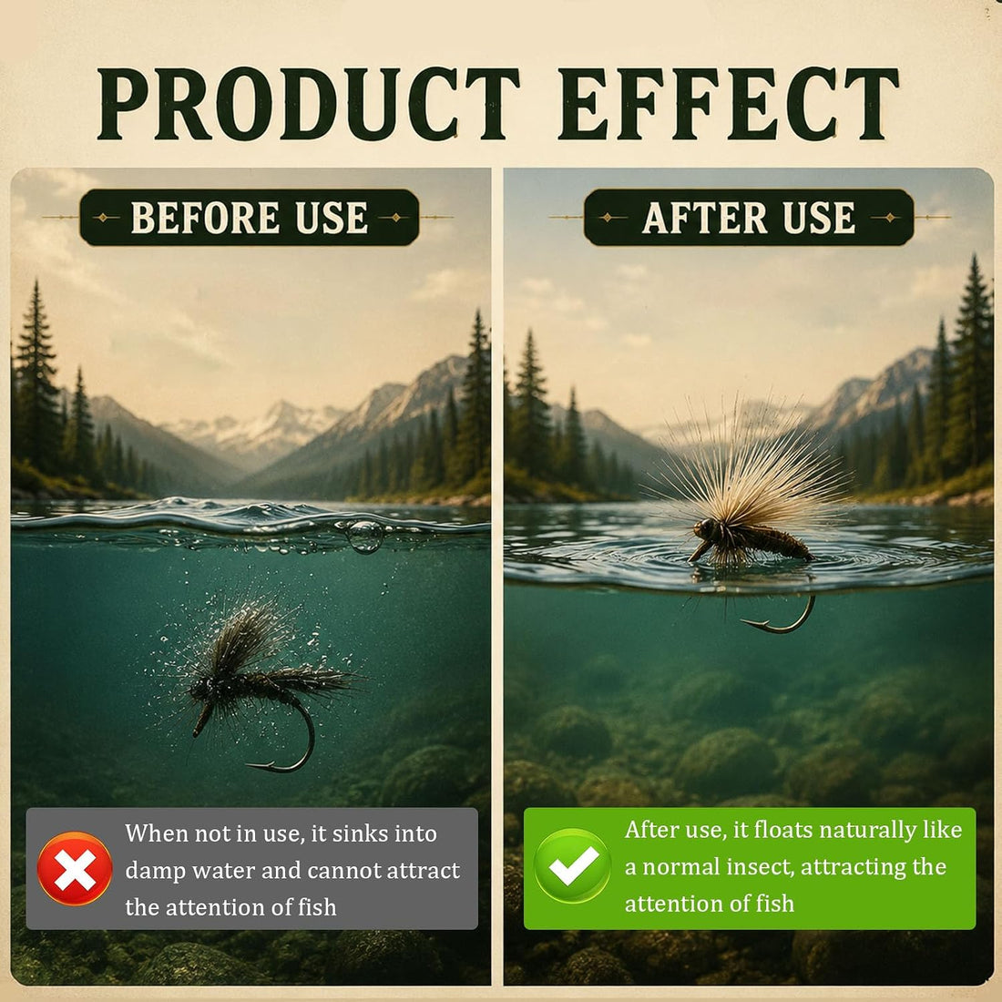 Fly Floatant, Enhanced Buoyancy Fly High Like Natural Insects 30ml