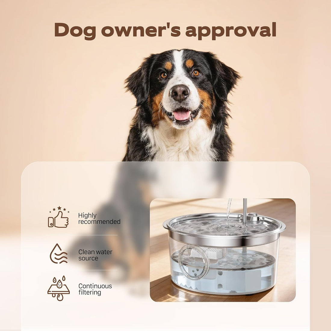 GROOKPET Pet Fountain Filter Replacement